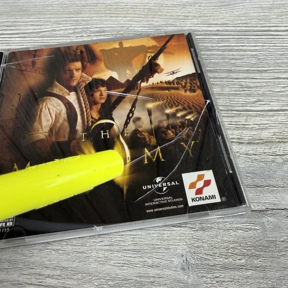 The Mummy PC Game Windows 2000 Konami Complete CIB